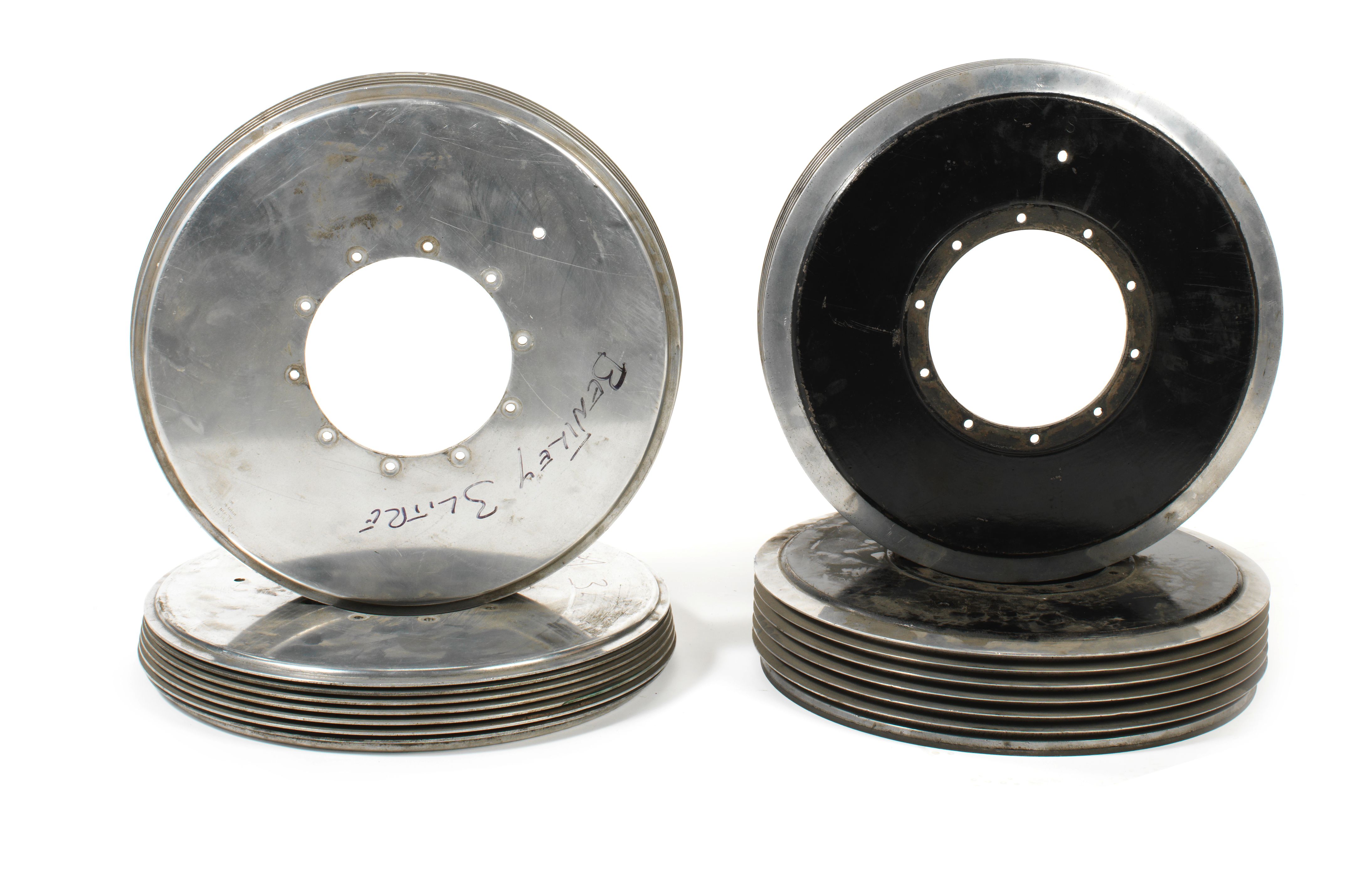 Bonhams Cars A set of four Alfin brake drums for vintage Bentley, ((4))