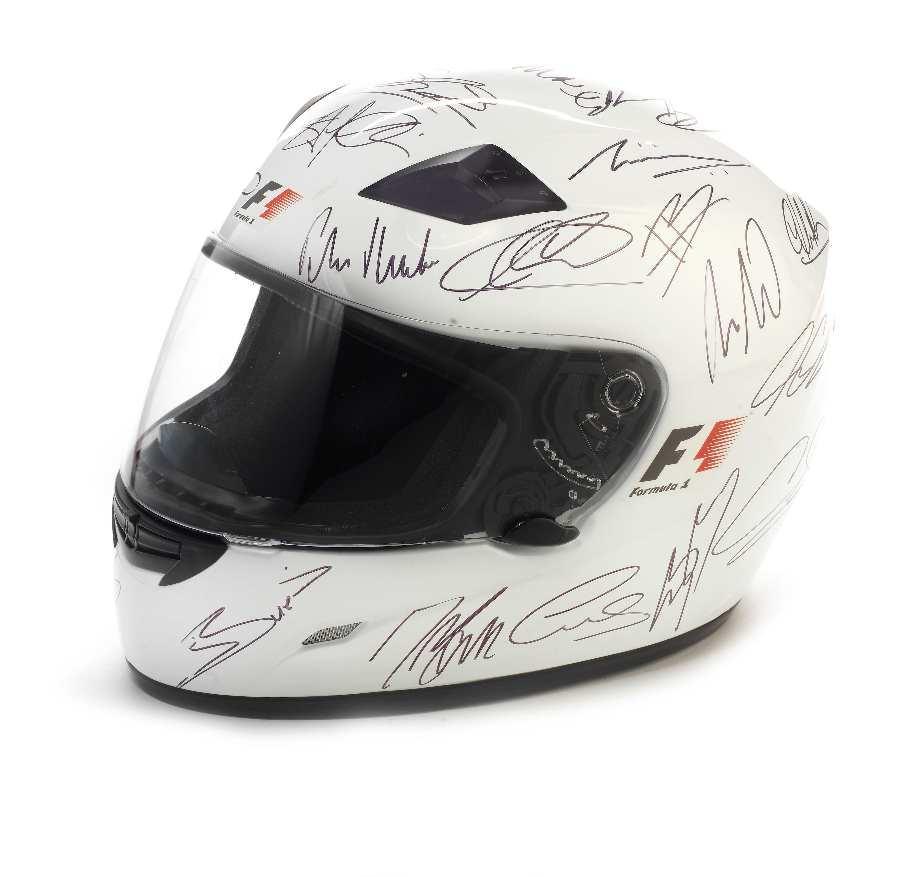 Bonhams Cars : A 2011 F1 SEASON SIGNED HELMET,