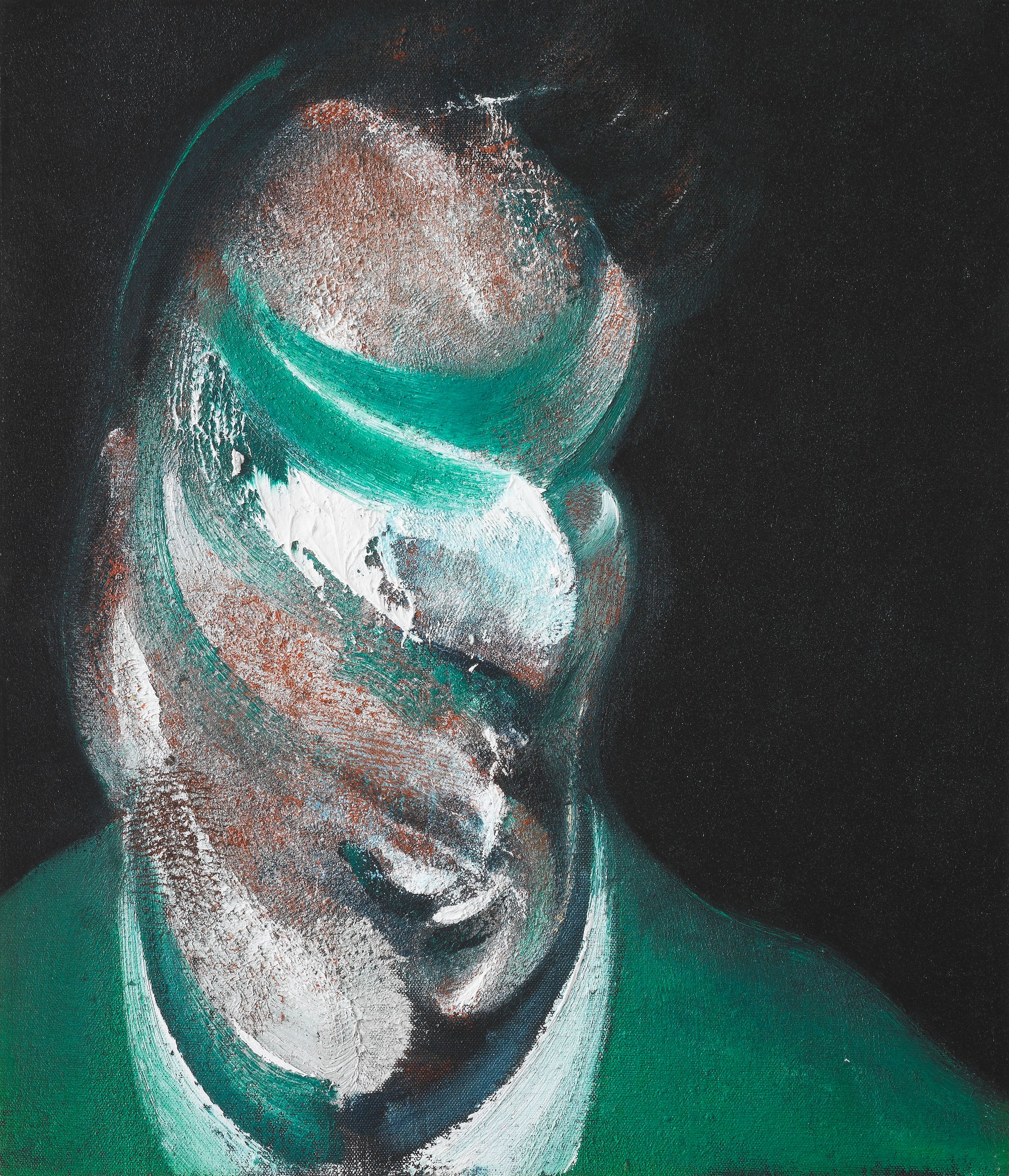 Q3 Study for Head of Lucian Freud