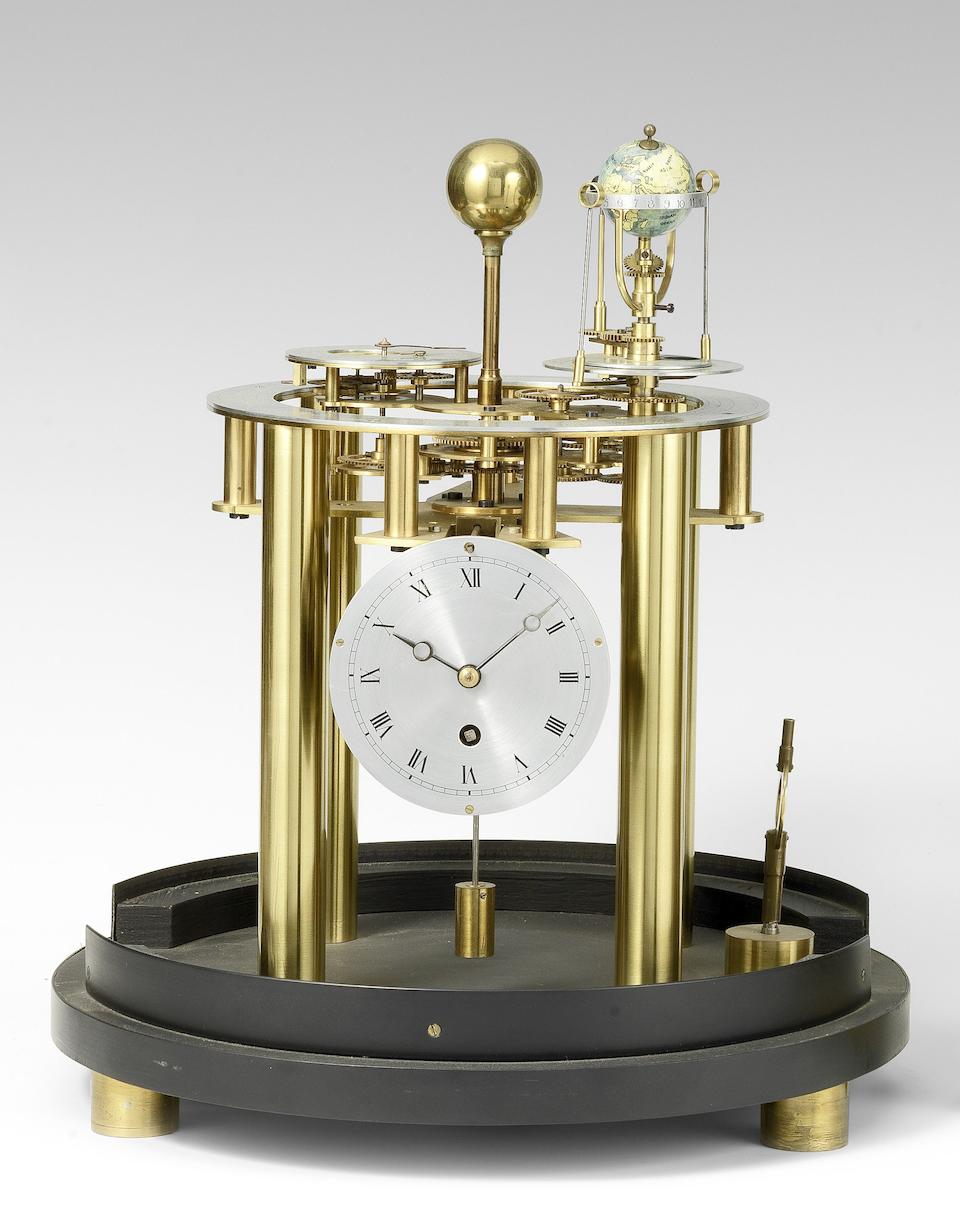 Bonhams A perpetual calendar timepiece with orrery Roland Jarvis