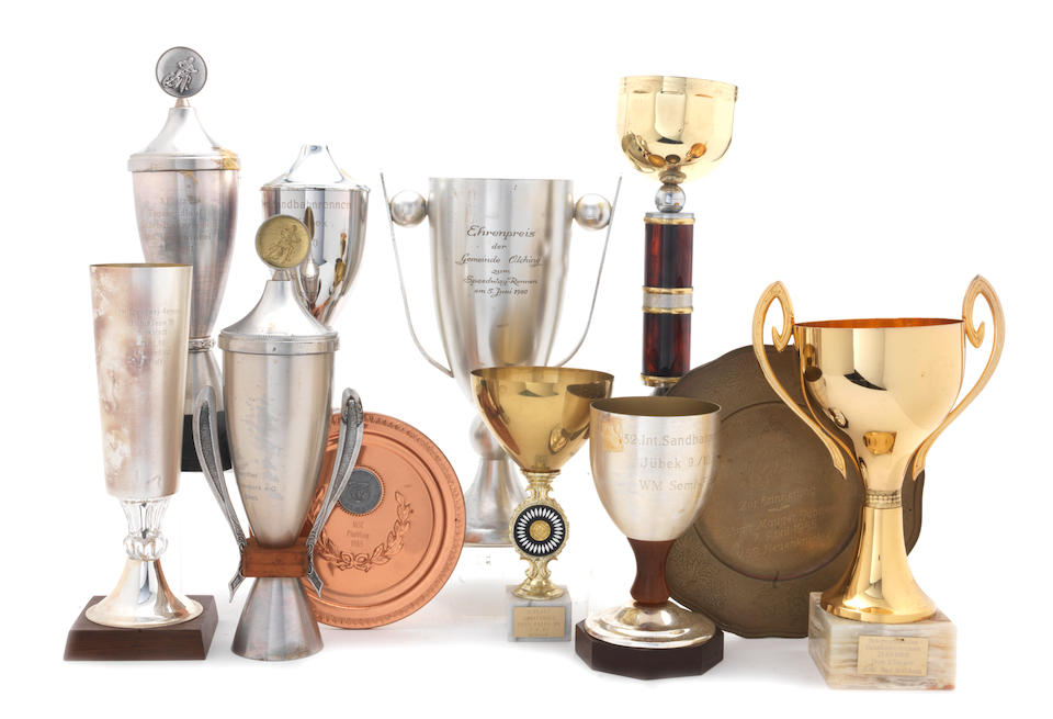 Bonhams : A selection of trophies from the 1980's, ((Qty))