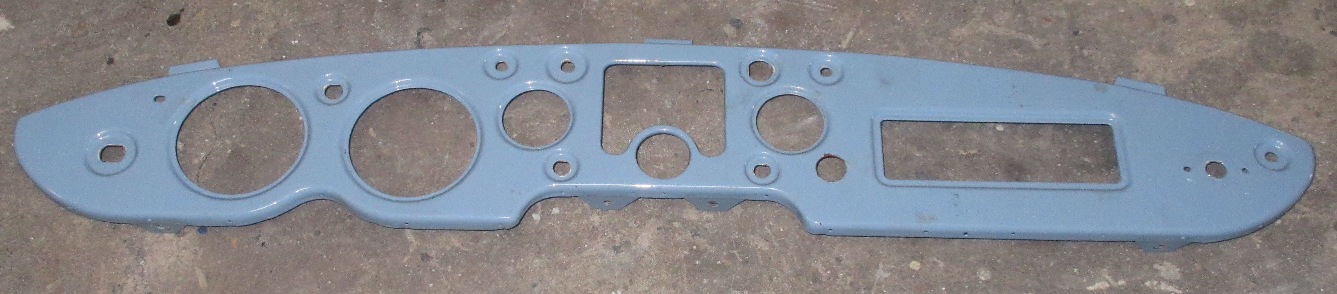 Bonhams Cars : A scarce left hand drive MGA dashboard panel,