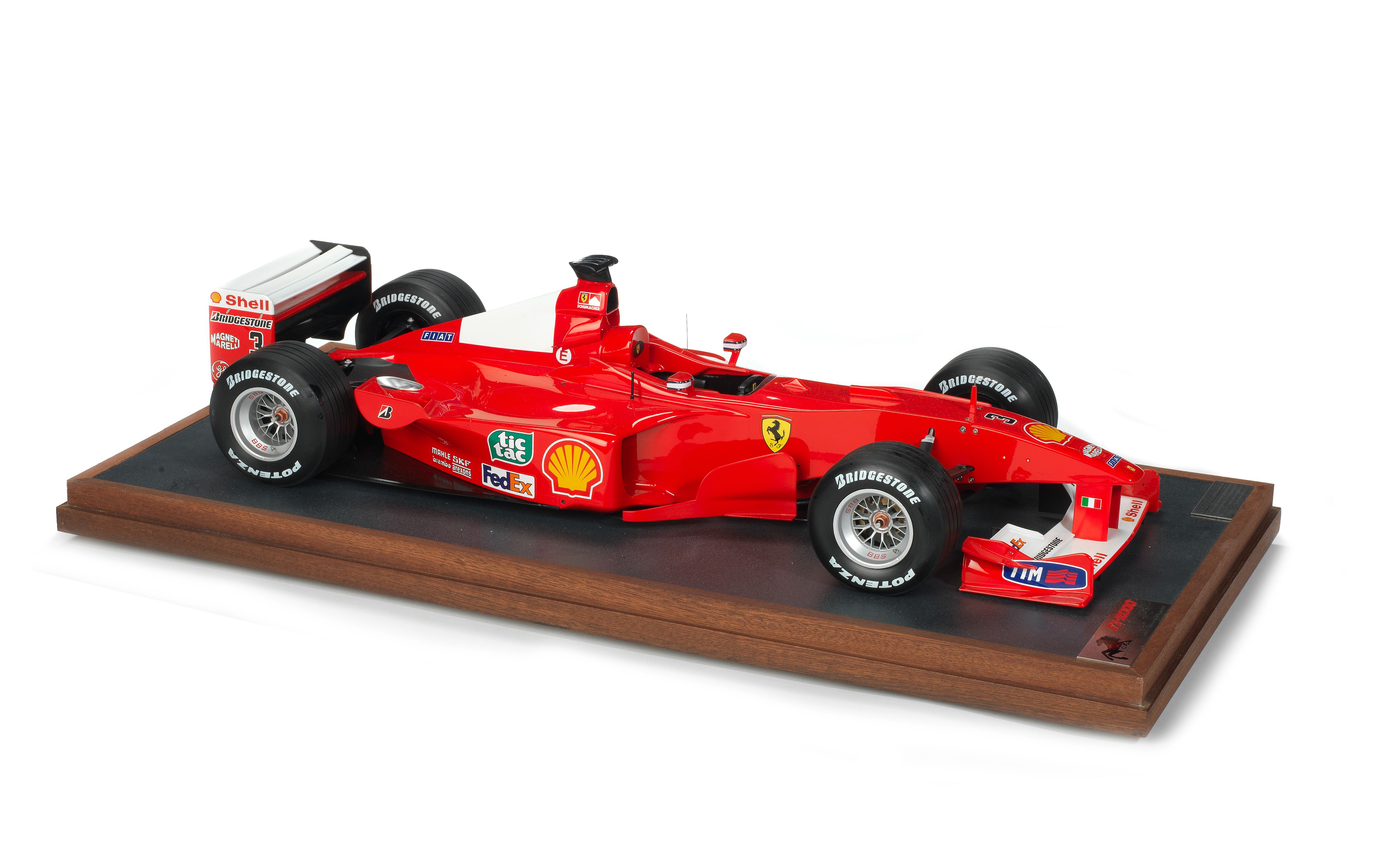 Bonhams Cars : A 1:8 scale limited edition model of a Ferrari F1-2000 ...
