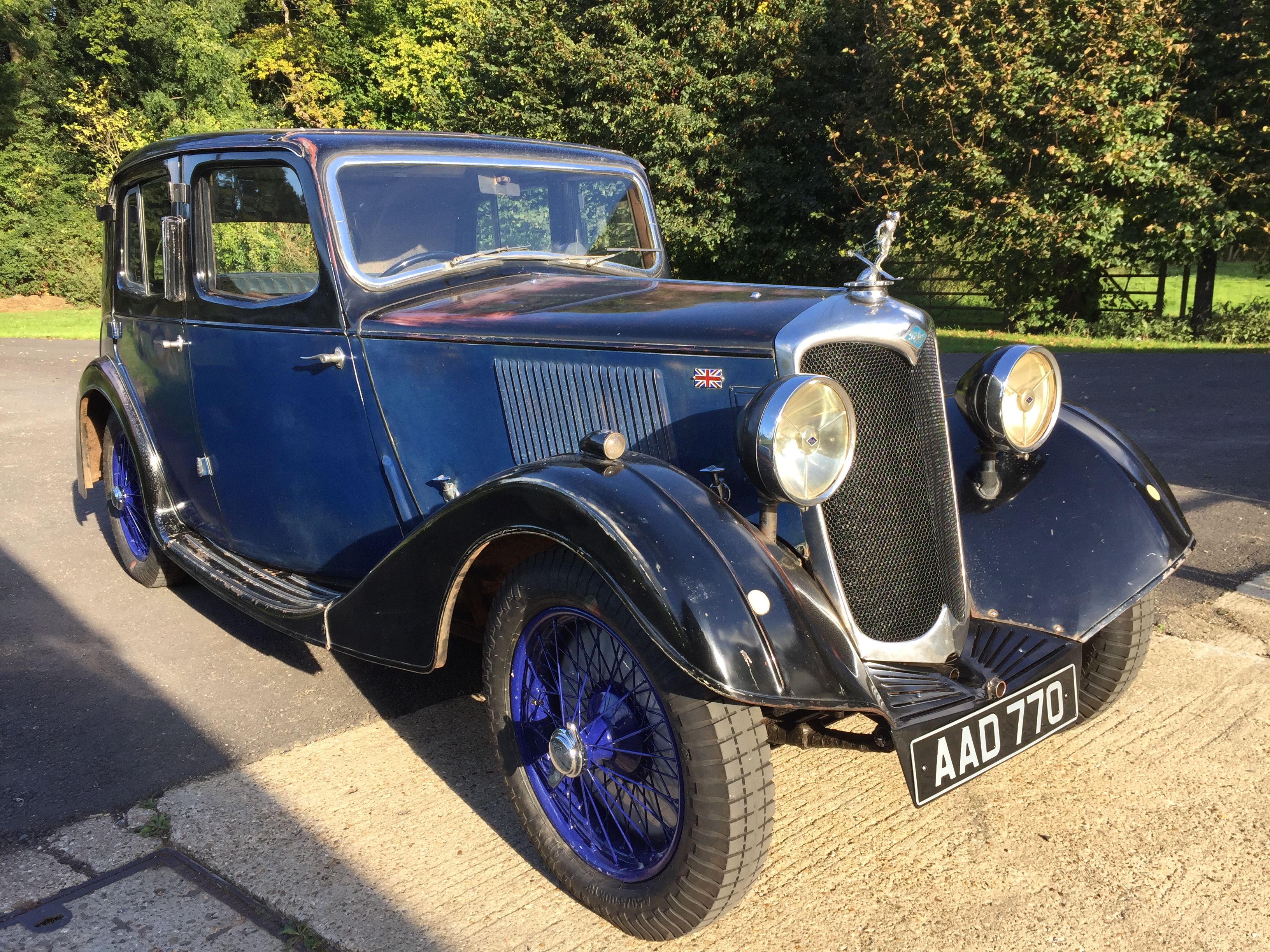 Bonhams Cars : c.1934 Riley 1½-Litre Falcon Saloon Chassis no. 22T475