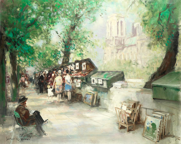 Bonhams : Jules René Hervé (french, 1887-1981) Notre-dame Cathedral 