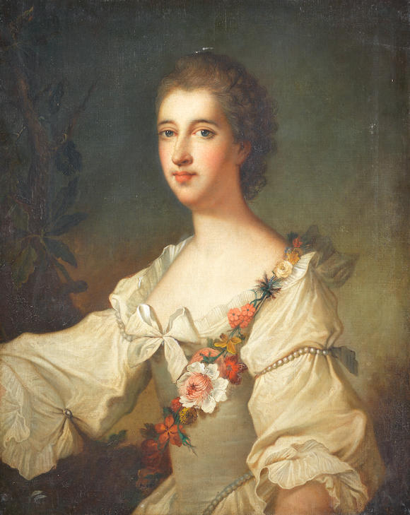 Bonhams : After Jean Marc Nattier, 18th Century Portrait of Louise ...