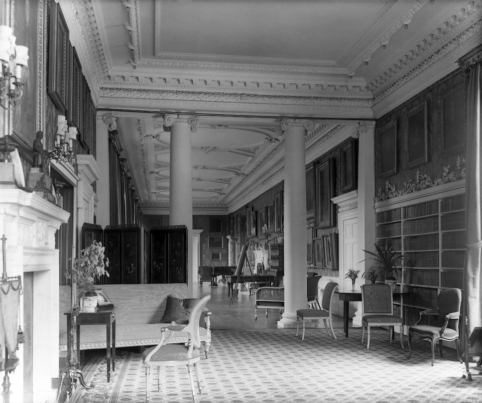 Bonhams A pair of mid Victorian painted and parcel gilt sofas