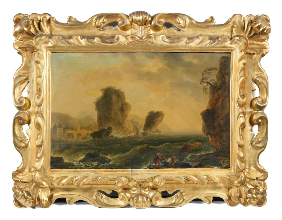 Bonhams Francesco Fidanza Rome 1747 1819 Milan A Rocky River 