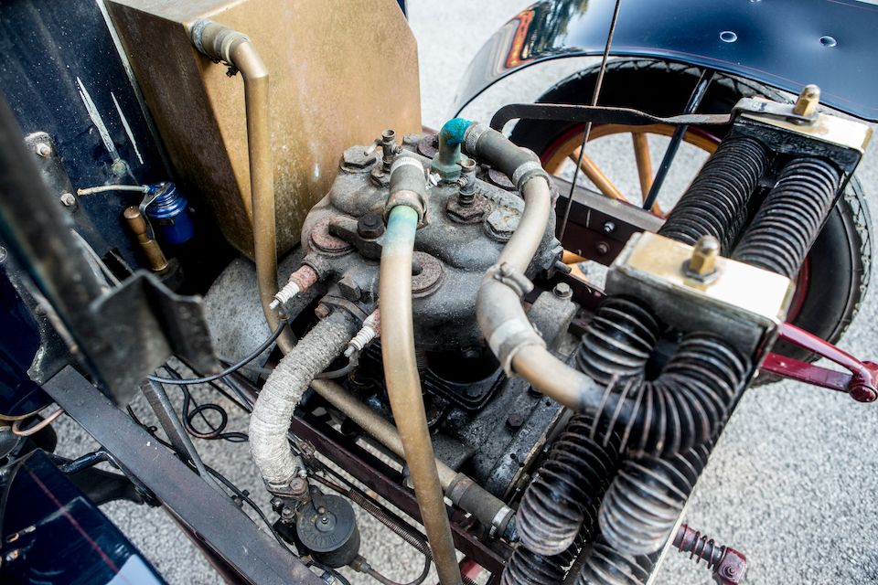 Bonhams 1903 Darracq Model H 12hp Twin Cylinder Rear Entrance Tonneau 