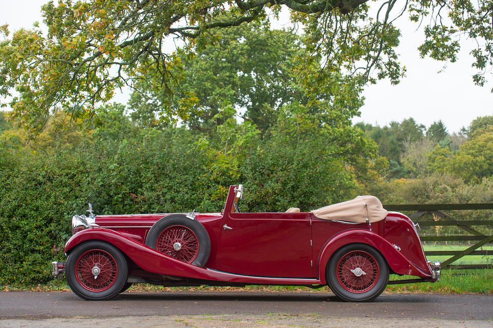 Bonhams : 1934 Alvis Speed Twenty 'SC' Drophead Coupé Chassis no. 11959