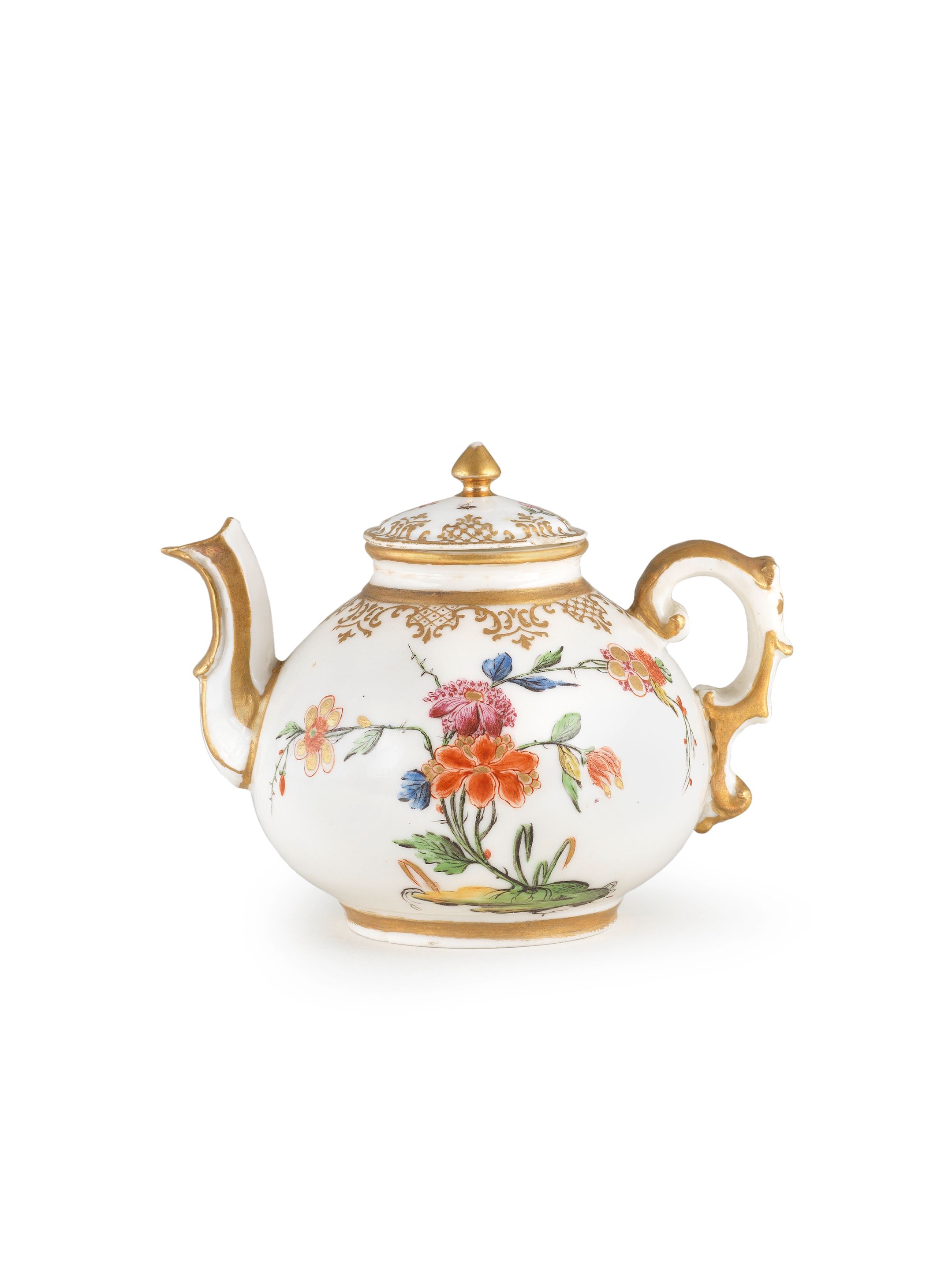 A Capodimonte teapot and cover, circa 1750 auctions & price archive