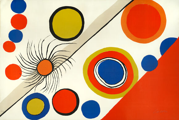 Bonhams : Alexander Calder (1898-1976) Spider's Nest Lithograph printed ...