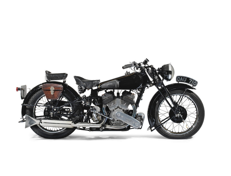 1938 Brough Superior ss80 de Luxe