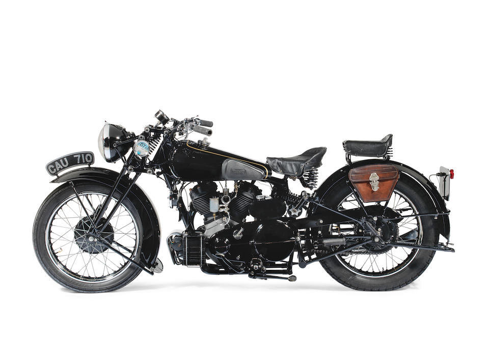 1938 Brough Superior ss80 de Luxe