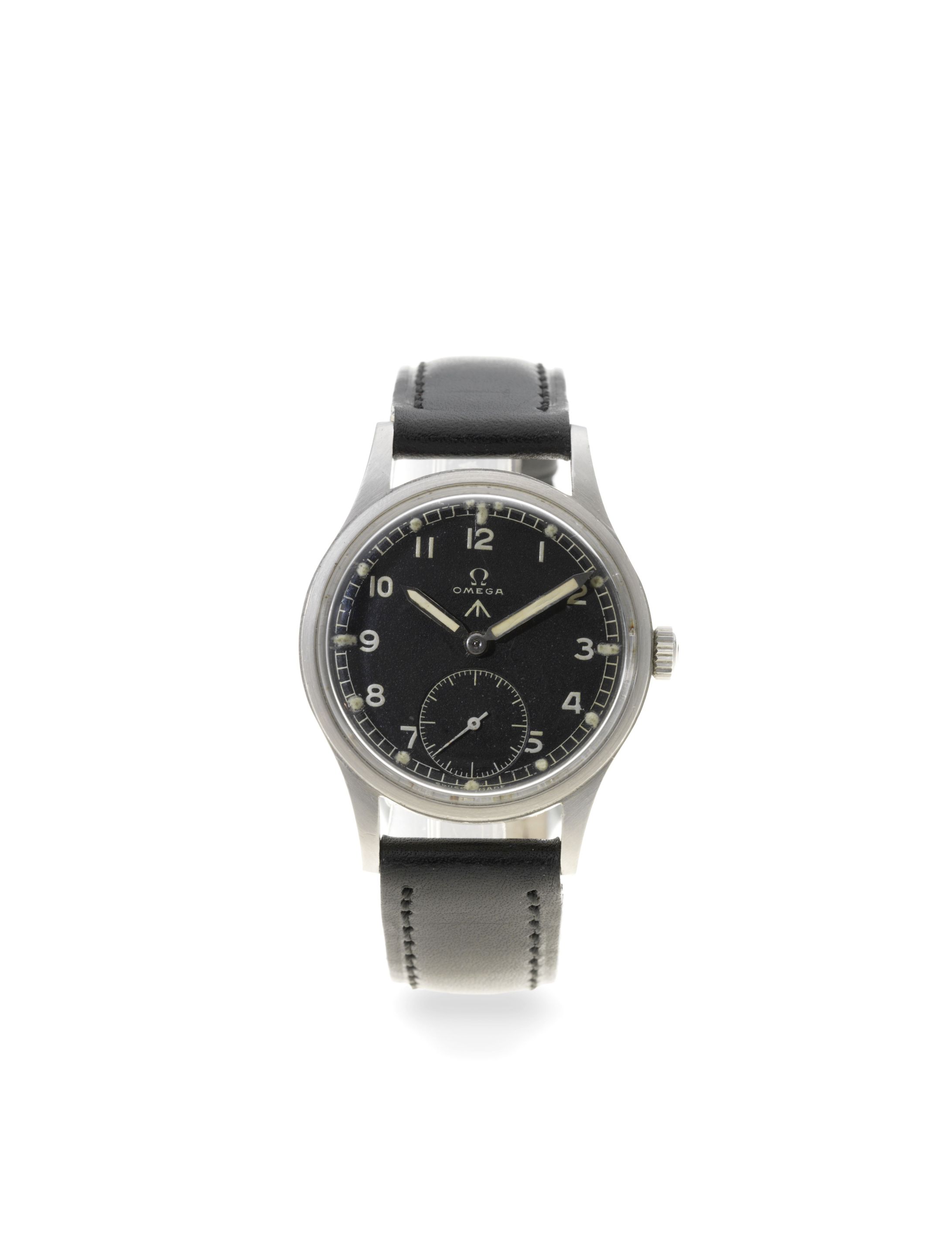 1944 WW2 Omega Rare and Collectable British Military Issue WWW Dirty Dozen Wristwatch