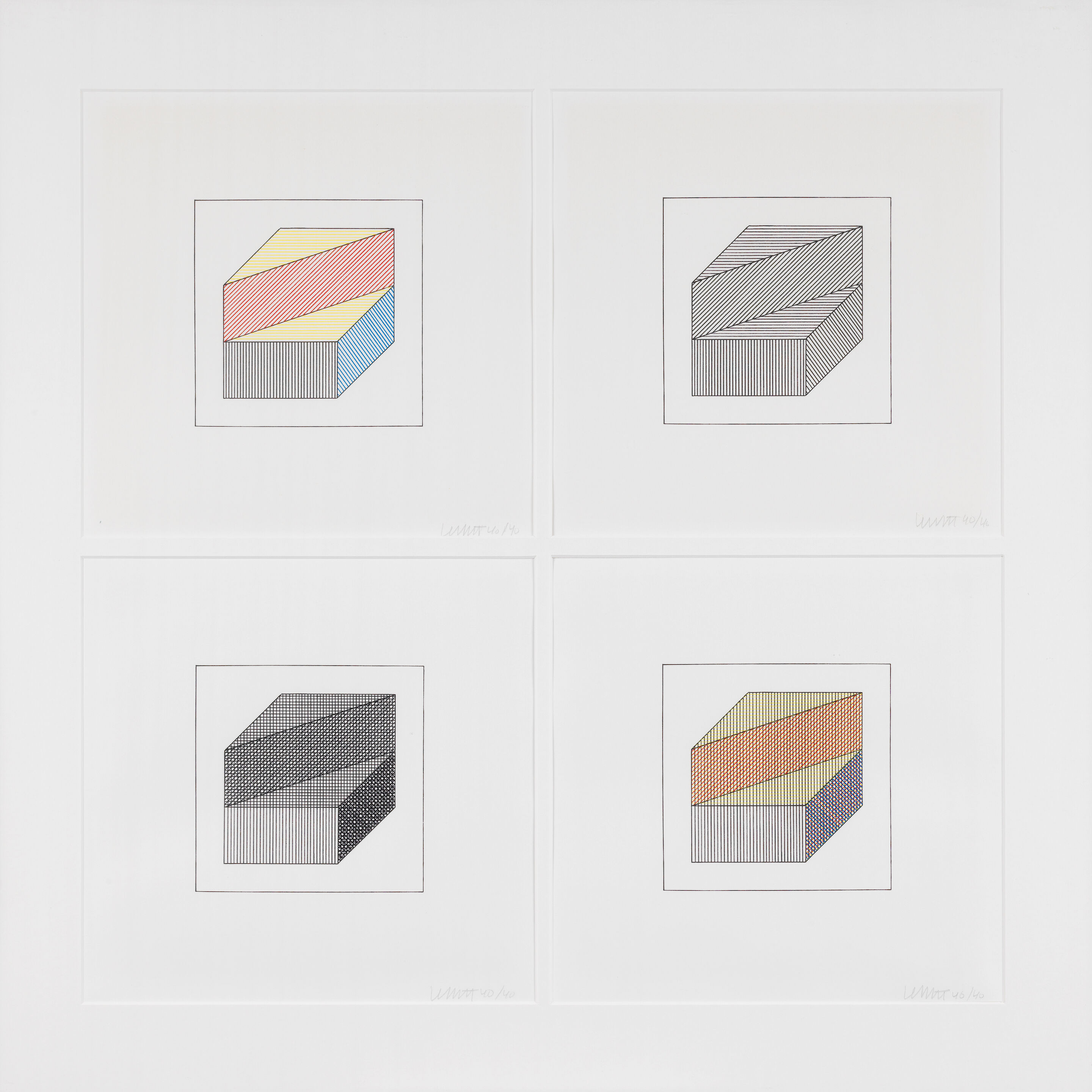 Twelve Forms Derived From A Cube