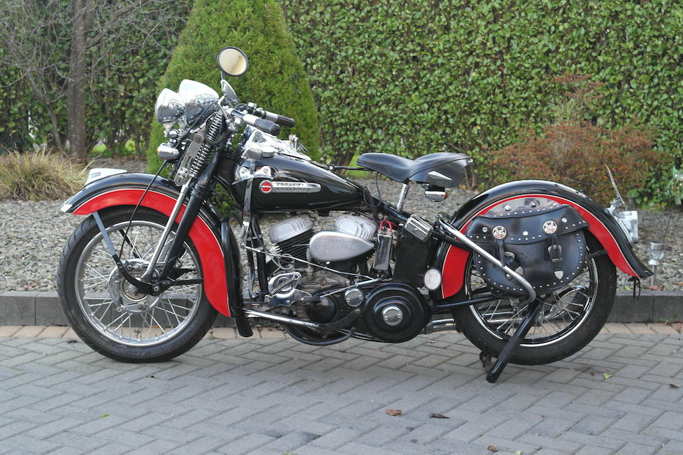 Bonhams : 1943 Harley-Davidson WLC45 Flathead Frame no. 43WLC RW54210 ...