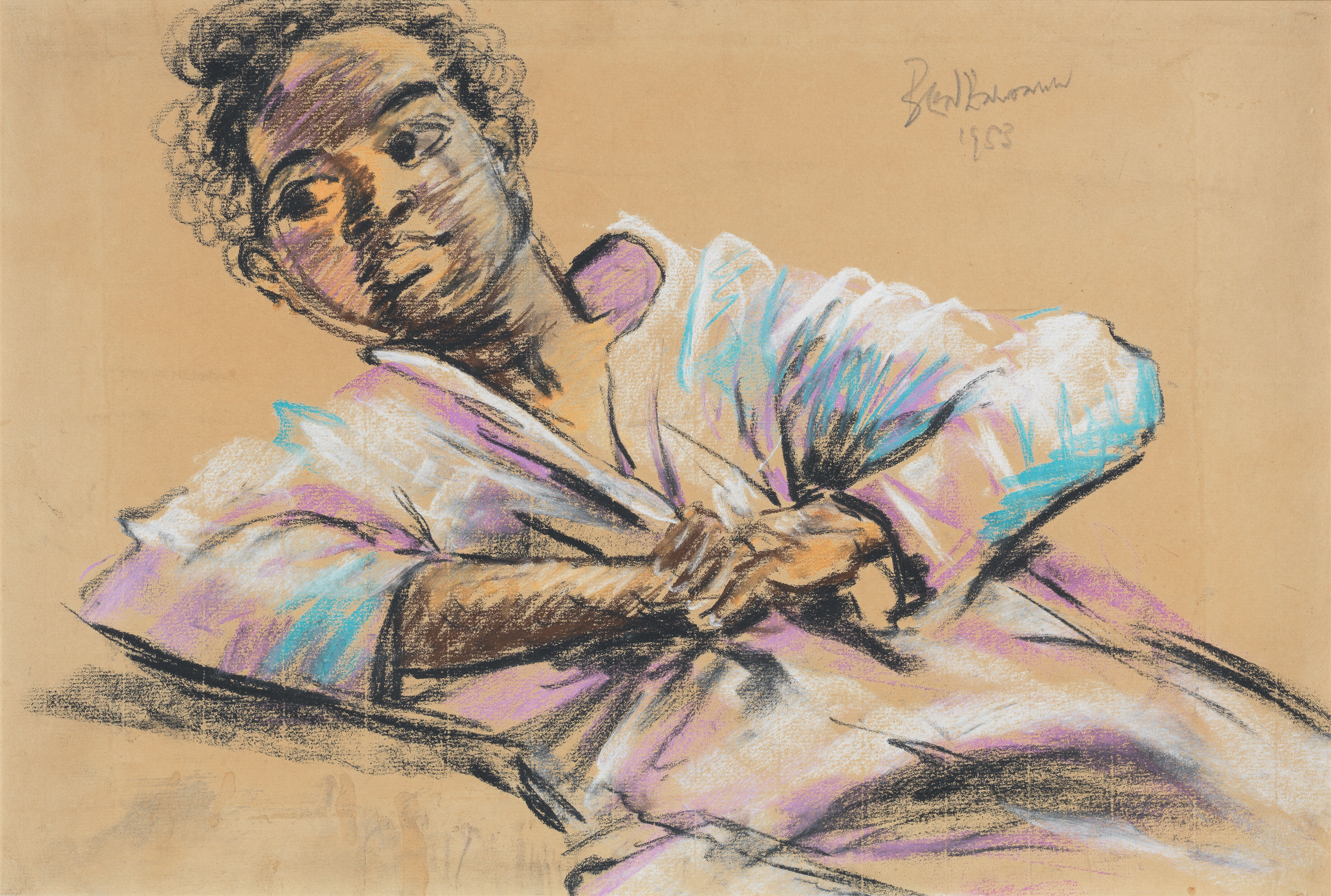 Boy with Hands Folded