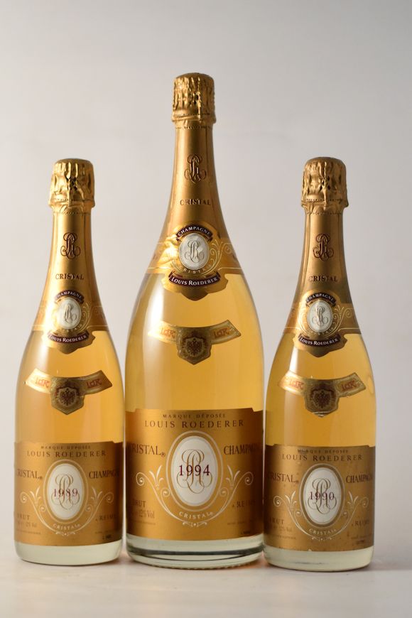 Bonhams : Louis Roederer Cristal 1989 (1) Louis Roederer Cristal 1990 ...