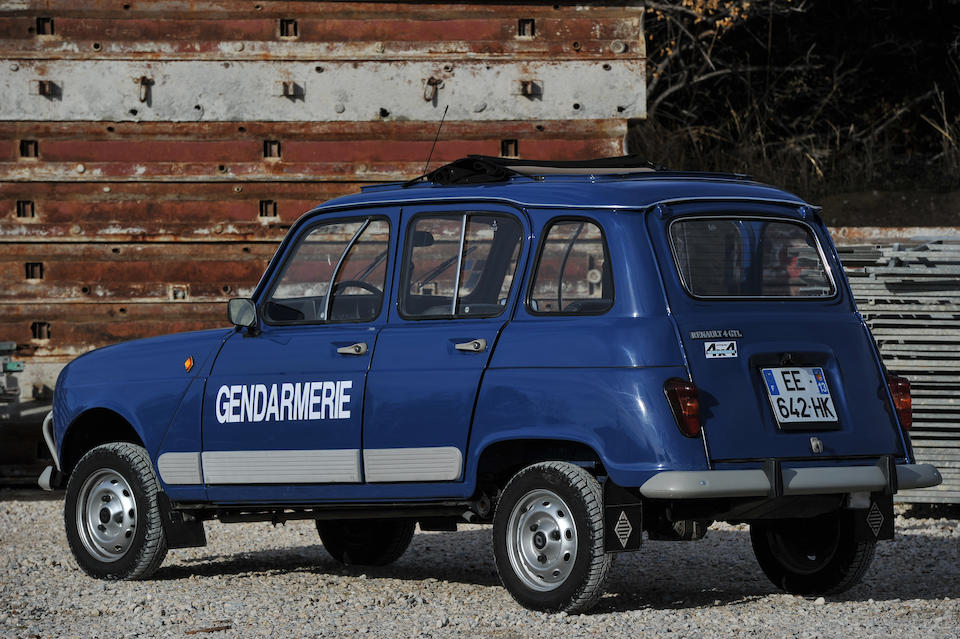 Bonhams : Renault Sinpar 4L Gendarmerie 4x4 1986