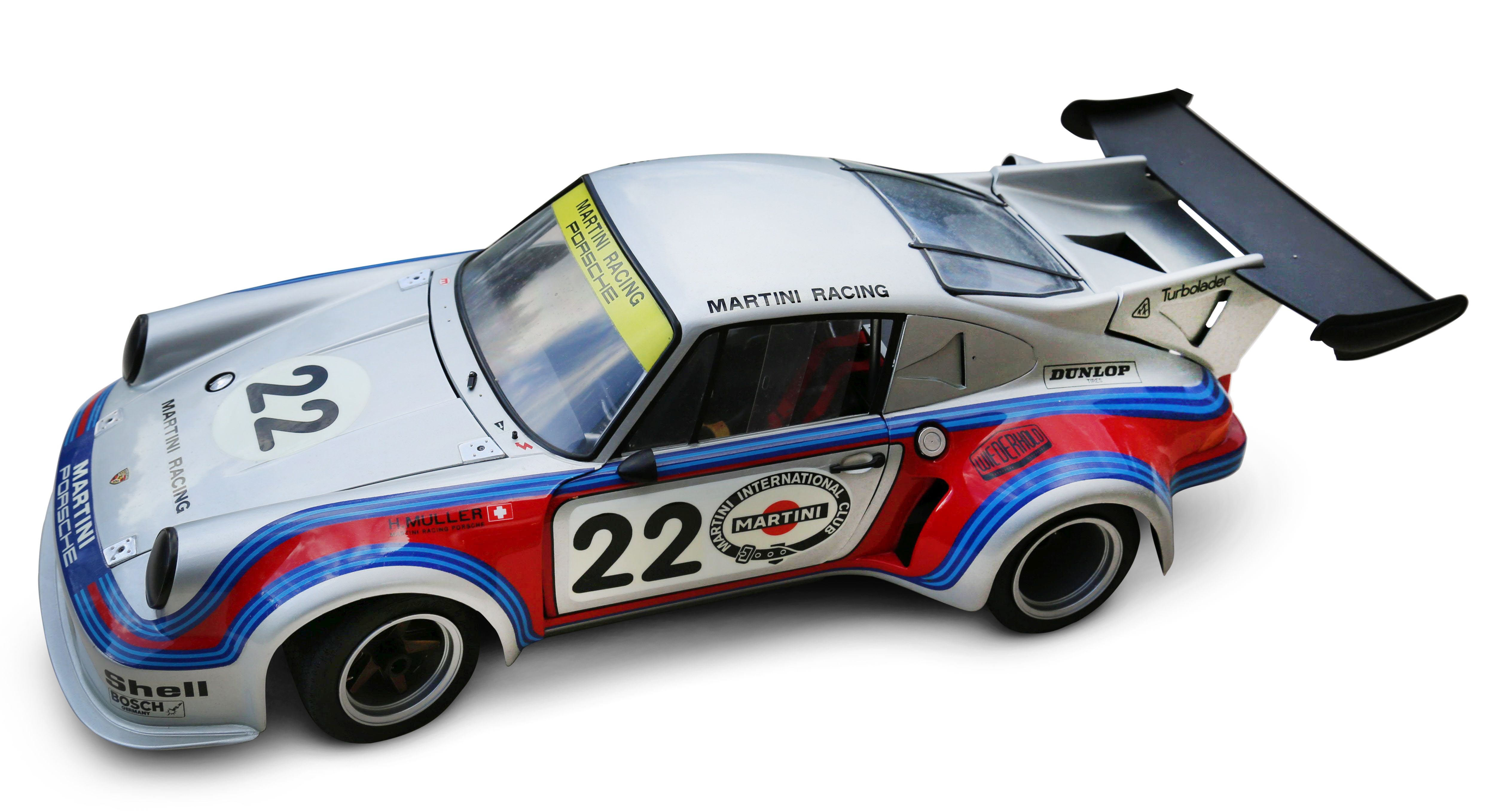 Plaque D'immatriculation 74B - Porsche 911 Carrera RS - Altaya 1/8 #B37 - Pièce Seule