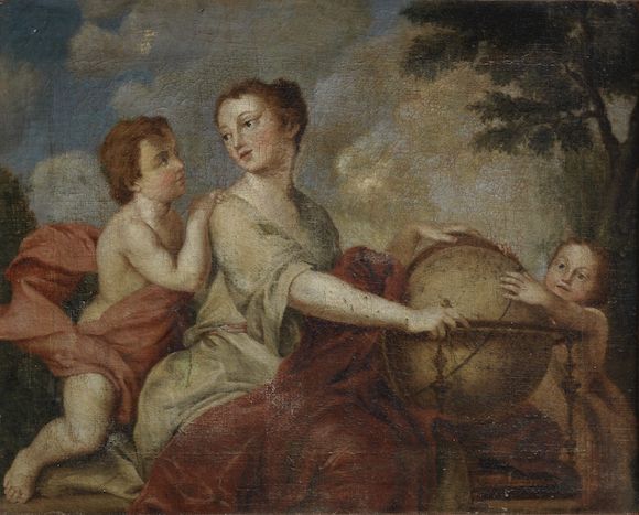 Bonhams : French School, 18th Century An Allegory of Geography