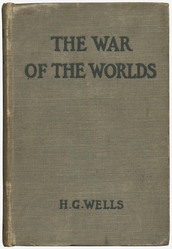 Bonhams : WELLS (H.G.) The War of the Worlds, FIRST EDITION, William ...