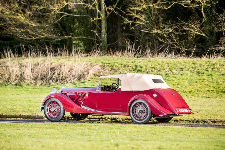 Bonhams : 1937 Alvis 3½-Litre 'Alwil Continental Tourer' Chassis no. 14307