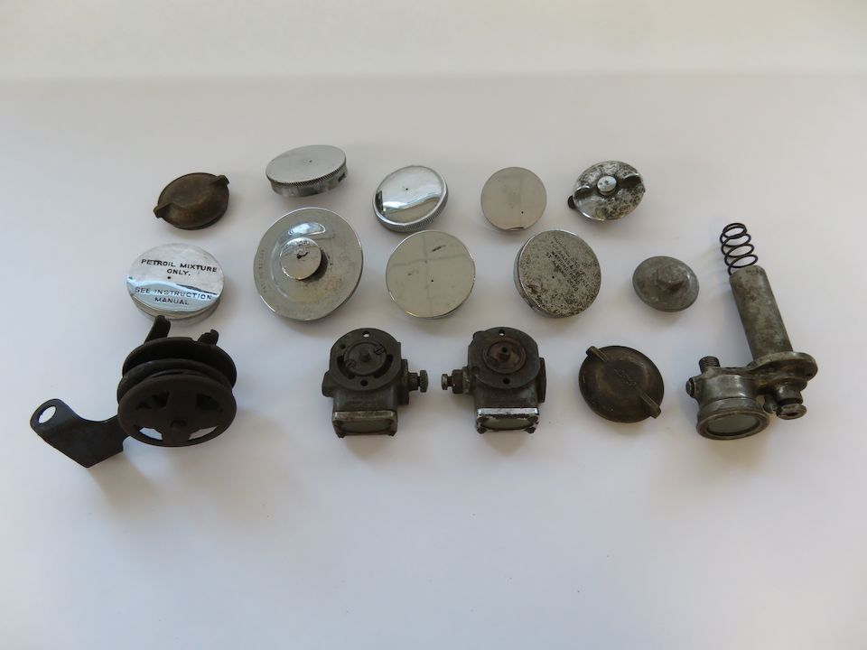 Bonhams Two Pilgrim oil pumps, ((Qty))