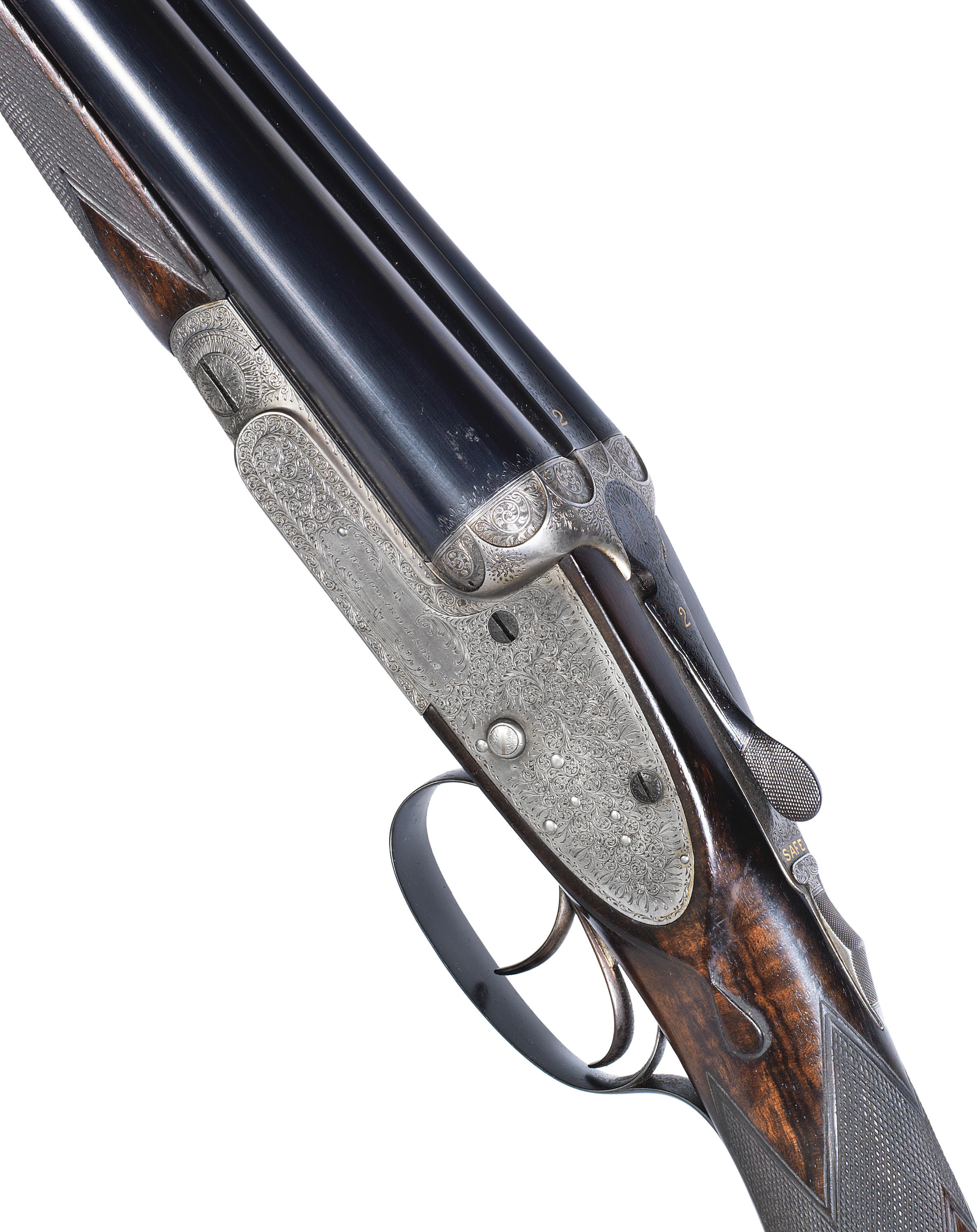 James Woodward matched composed 20 gauge pair of Sidelock Ejector Shotguns  with 27 inch barrels, made for the King of Romania for sale