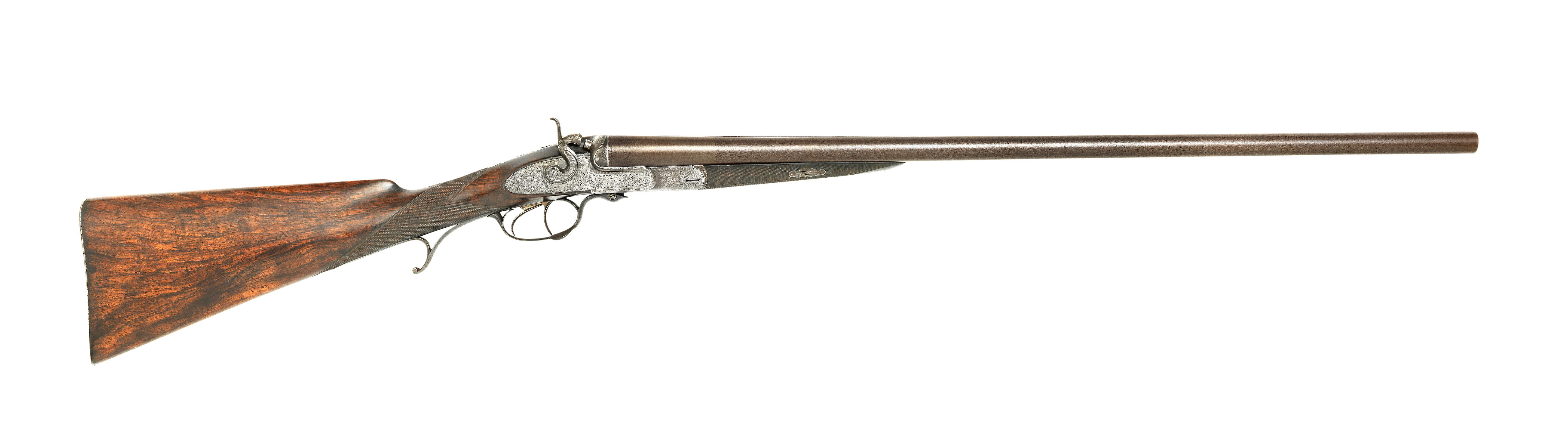 Bonhams : A 12-bore sidelock hammer gun by W. Golden, no. 1022