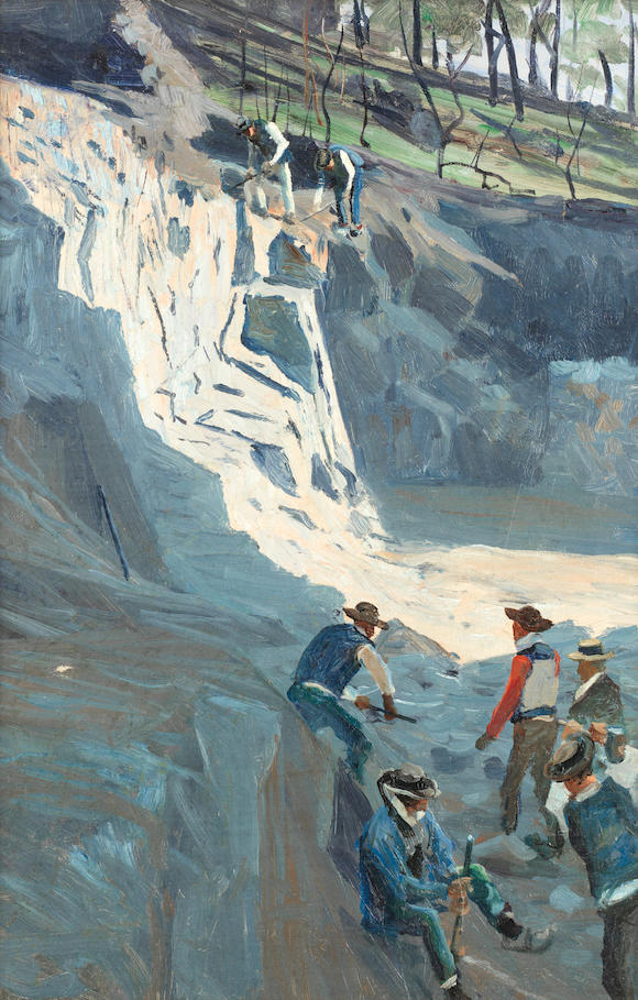 Bonhams : George Sherwood Hunter, RBA (British, 1850-1919) Carrara