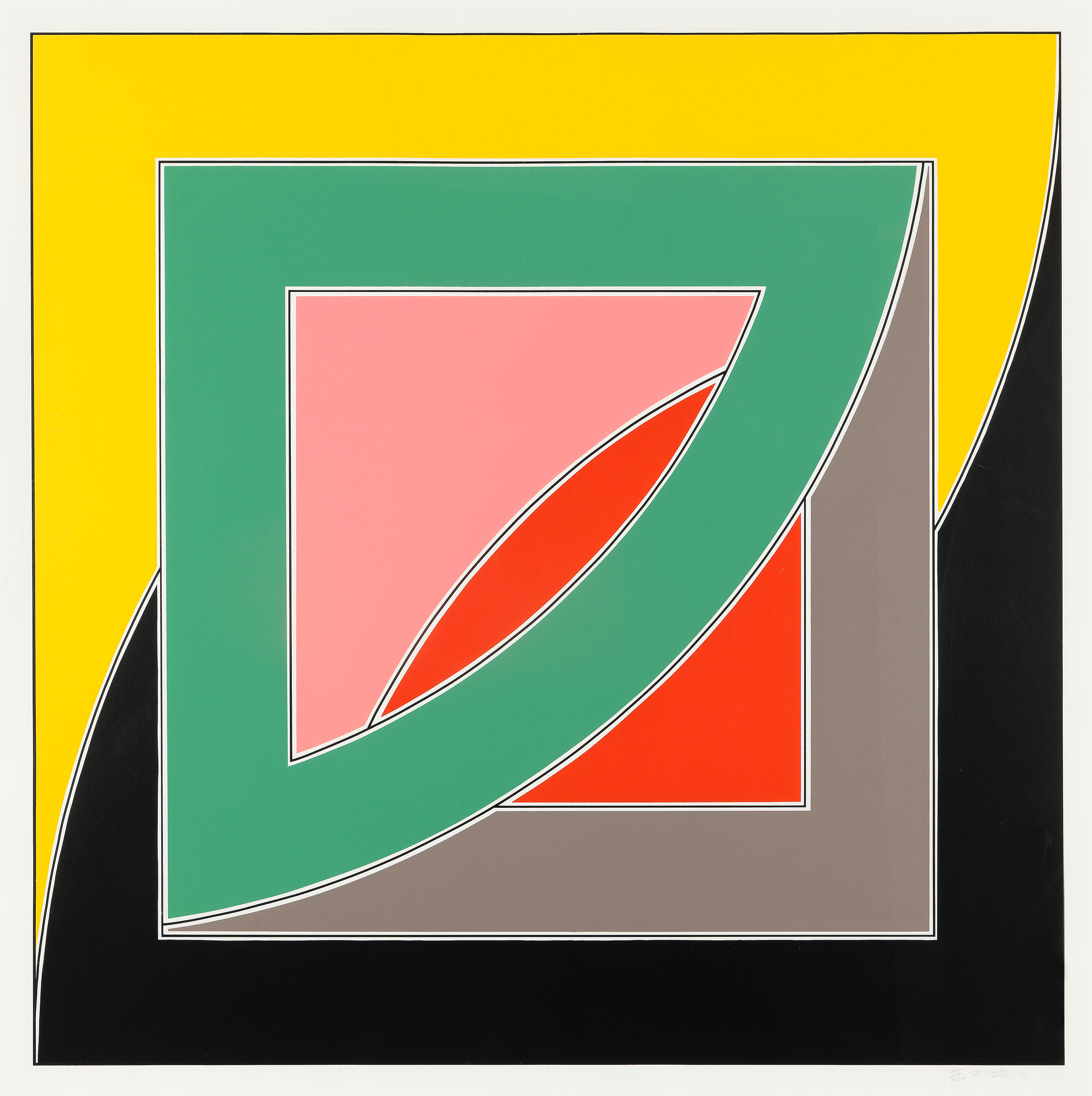 Frank Stella American Born 1936 Auctions And Price Archive