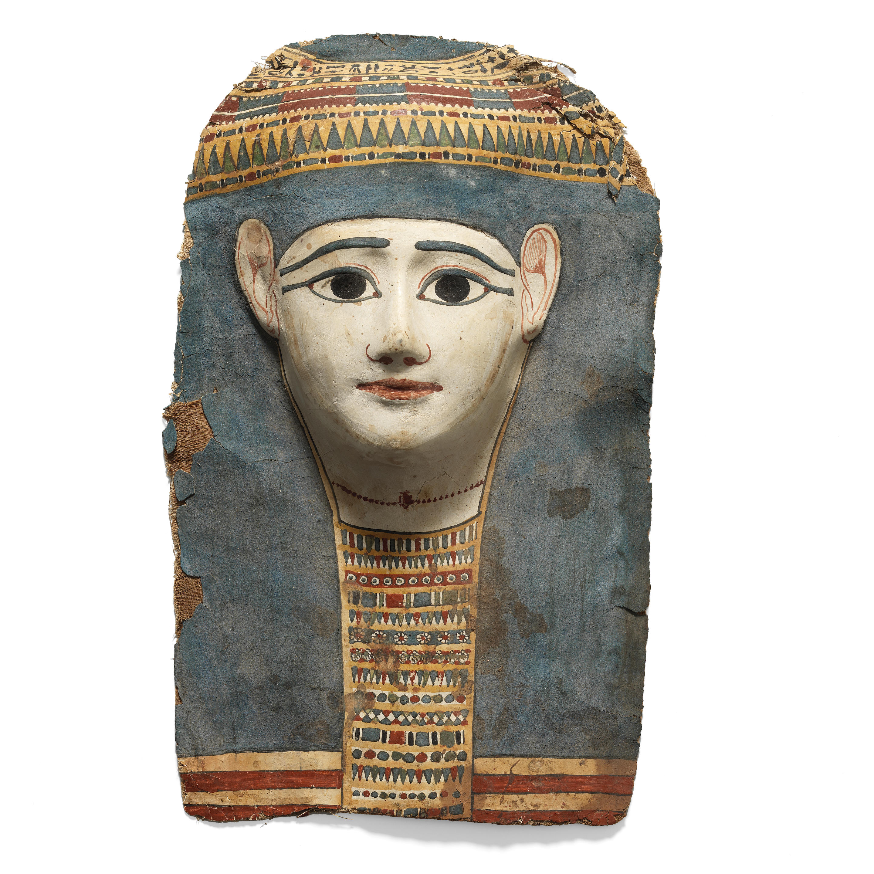 Bonhams : An Egyptian cartonnage mummy mask