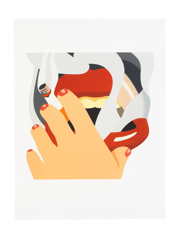 Bonhams : Tom Wesselmann (American, 1931-2004) Smoker, from An American ...