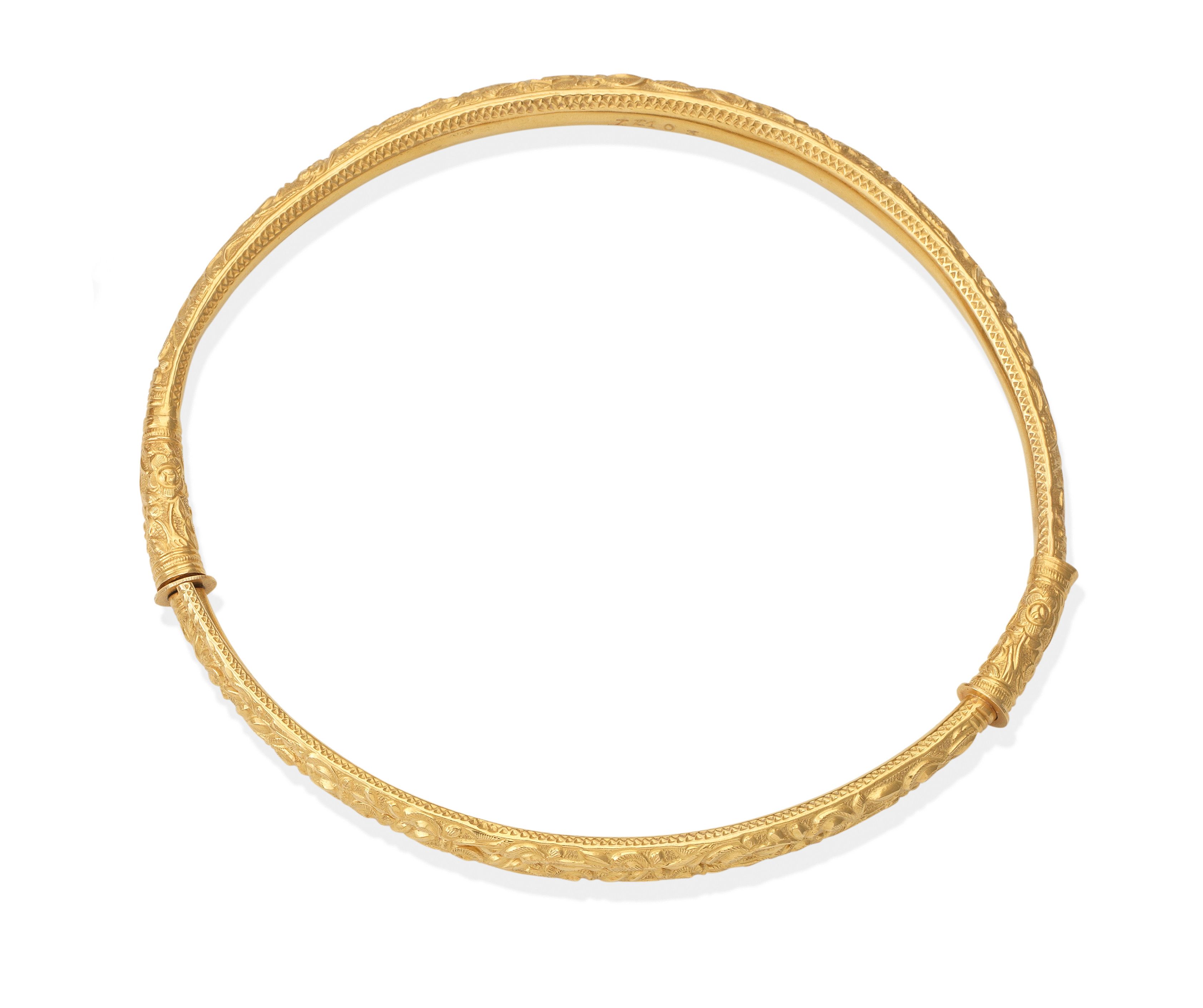 A torque necklace