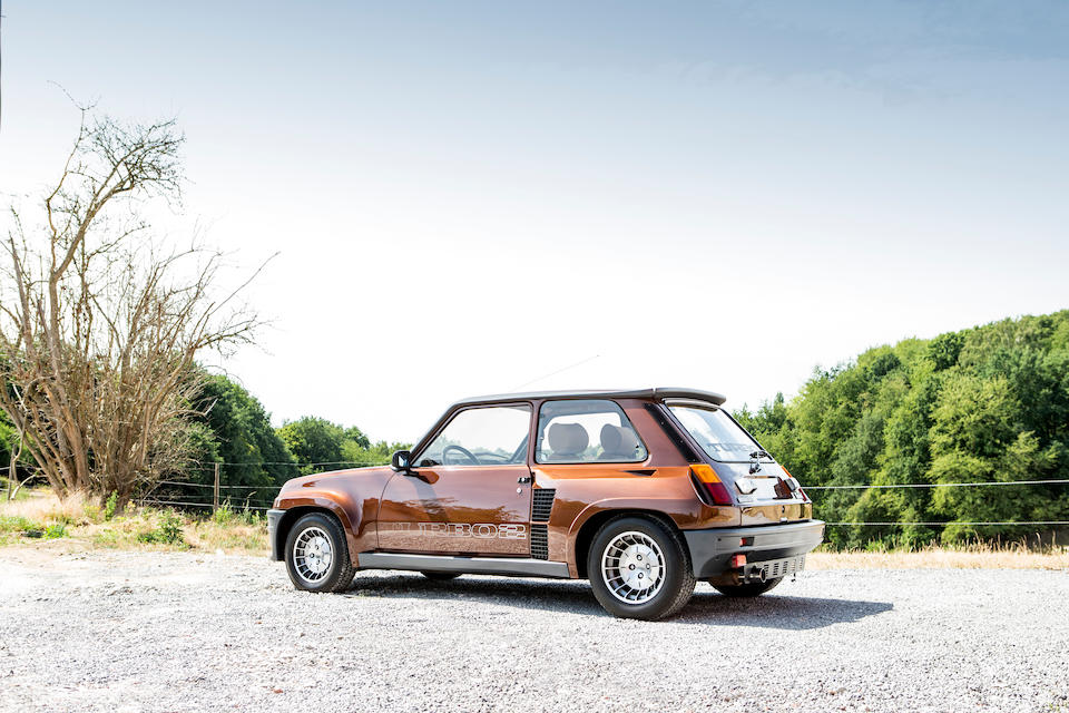 Bonhams Concours Condition 19 Renault 5 Turbo 2 Hatchback Chassis No Vf100e