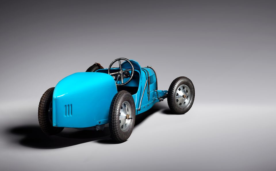 baby bugatti type 52 re-creation