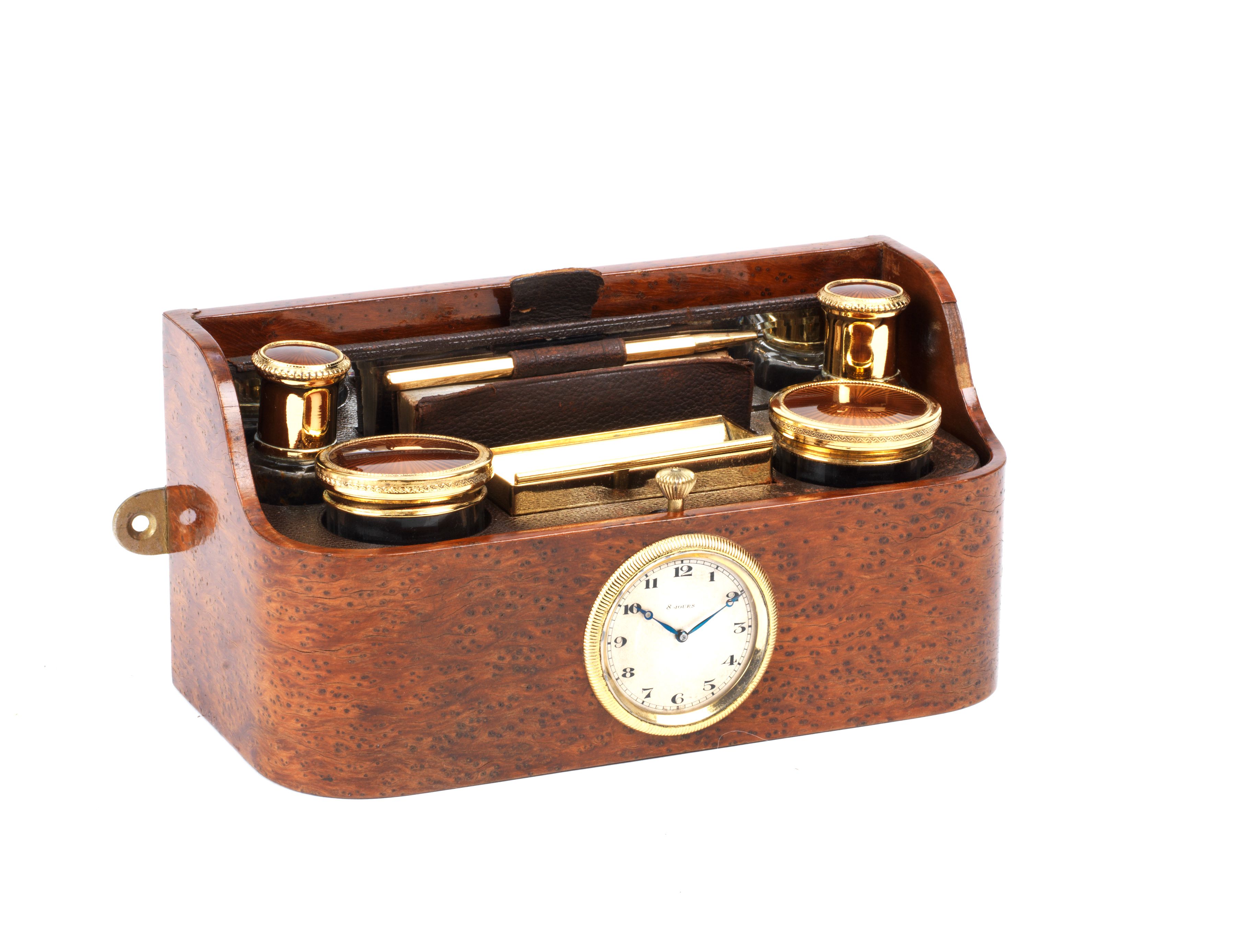 Bonhams Cars A Vintage interior mounting vanity set with fittings