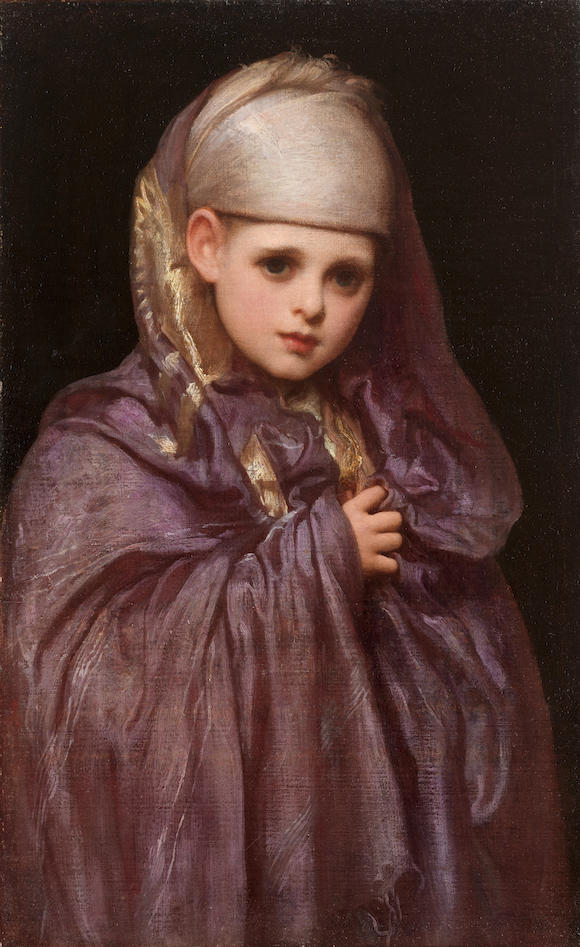 Bonhams : Frederic, Lord Leighton, PRA (British, 1830-1896) Little Fatima