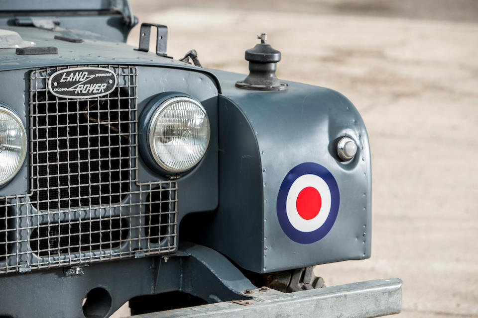 Bonhams : Ex-RAF, Fighter Command, 1951 Land Rover Series I 80