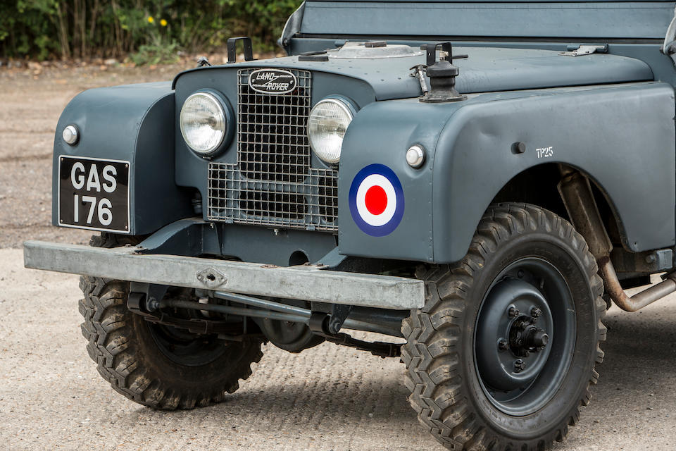 Bonhams : Ex-RAF, Fighter Command, 1951 Land Rover Series I 80