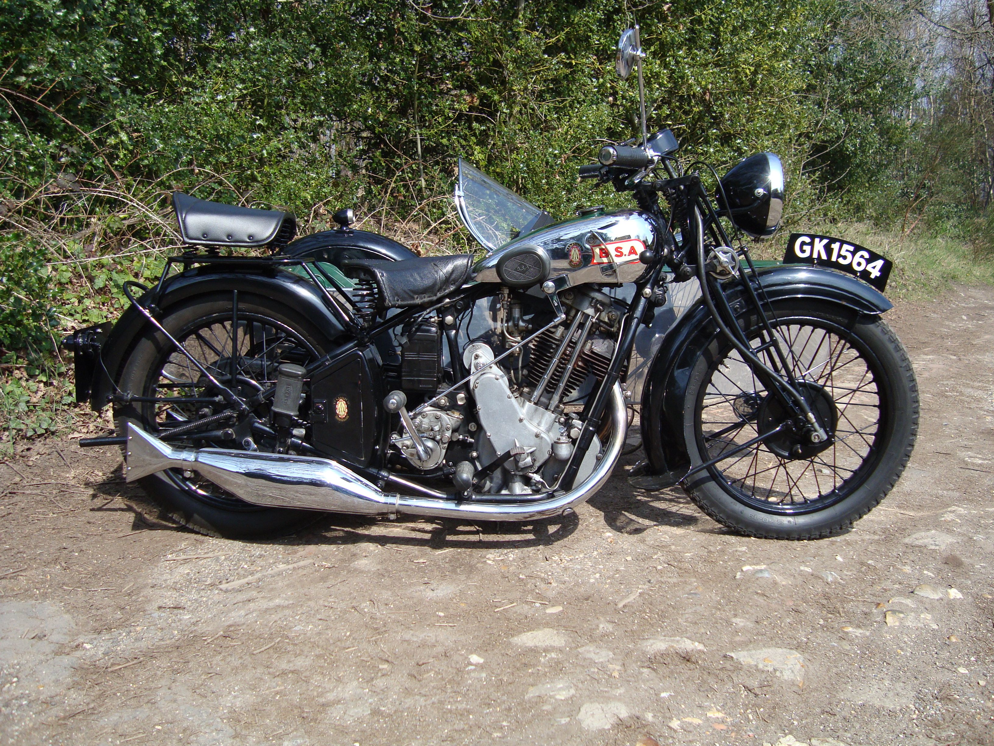 Bonhams Cars : 1931 BSA 493cc S31-10 'Sloper' De Luxe & Graiseley ...