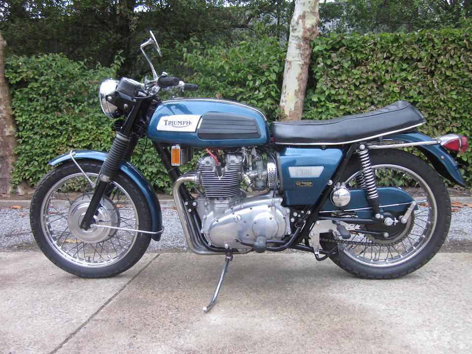 Bonhams : 1969 Triumph 750cc Trident T150 Frame no. CC02138 Engine no ...