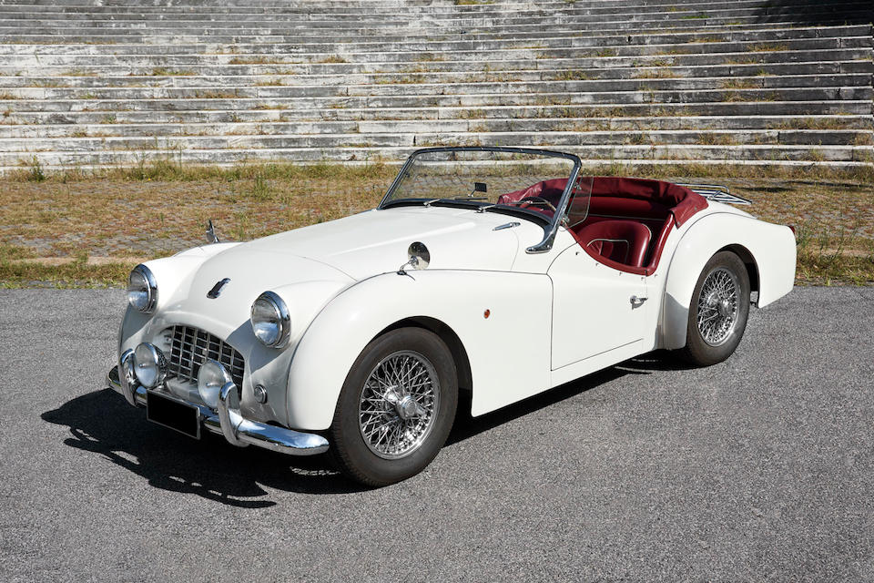 Bonhams : 1957 Triumph TR3 Roadster Chassis no. TS18850L