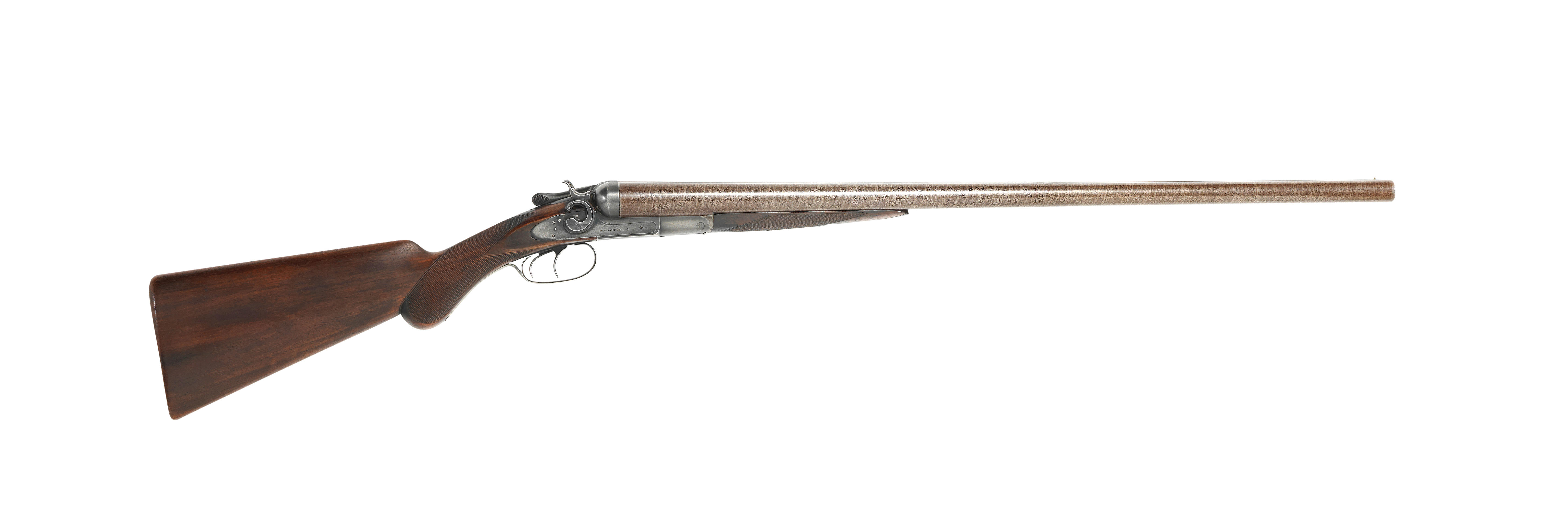 Bonhams : A 10-bore 'Model 1889' sidelock hammer gun by Remington Arms ...