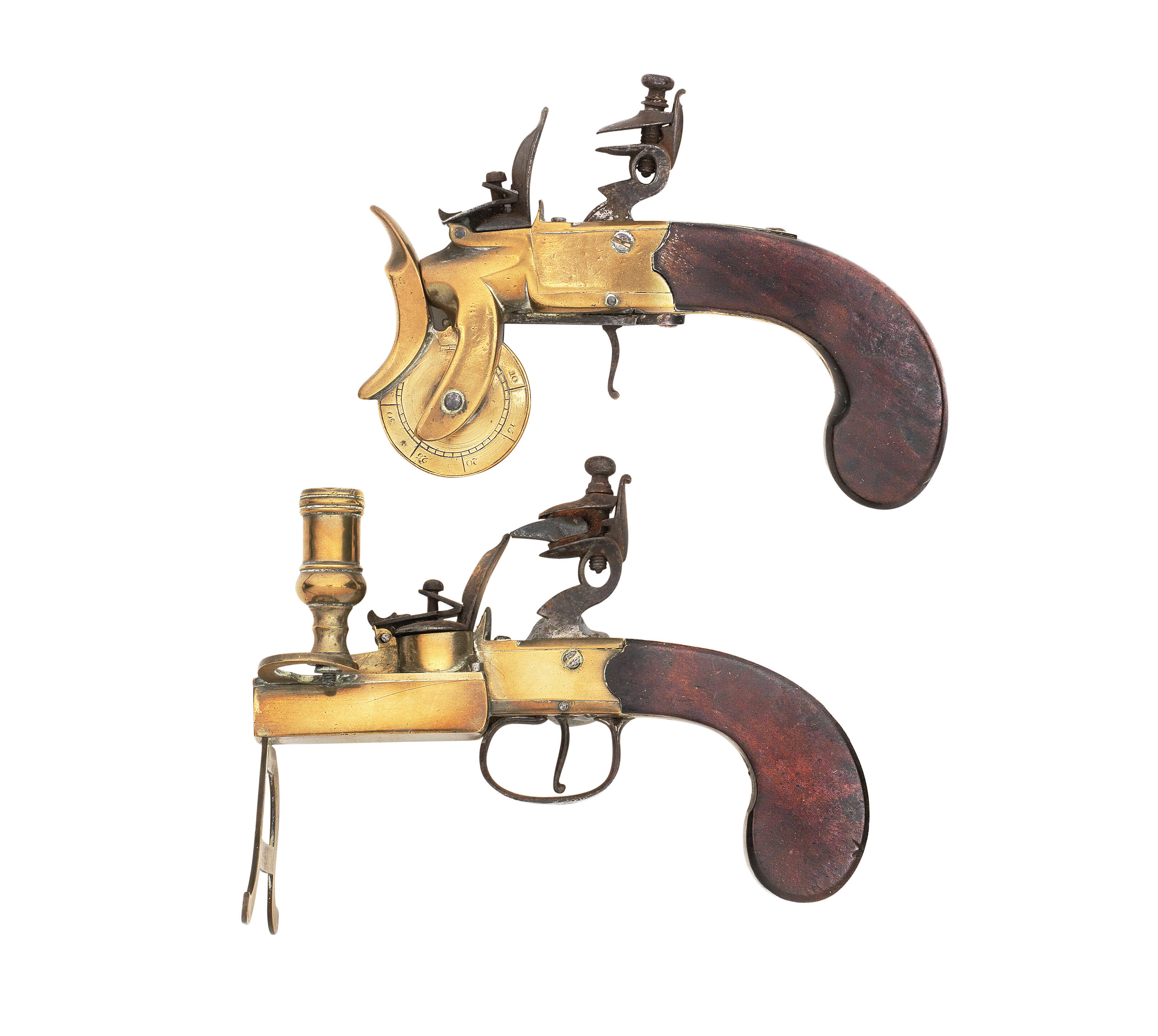 Bonhams A Flintlock PowderTester, And A Flintlock Tinderlighter (2)