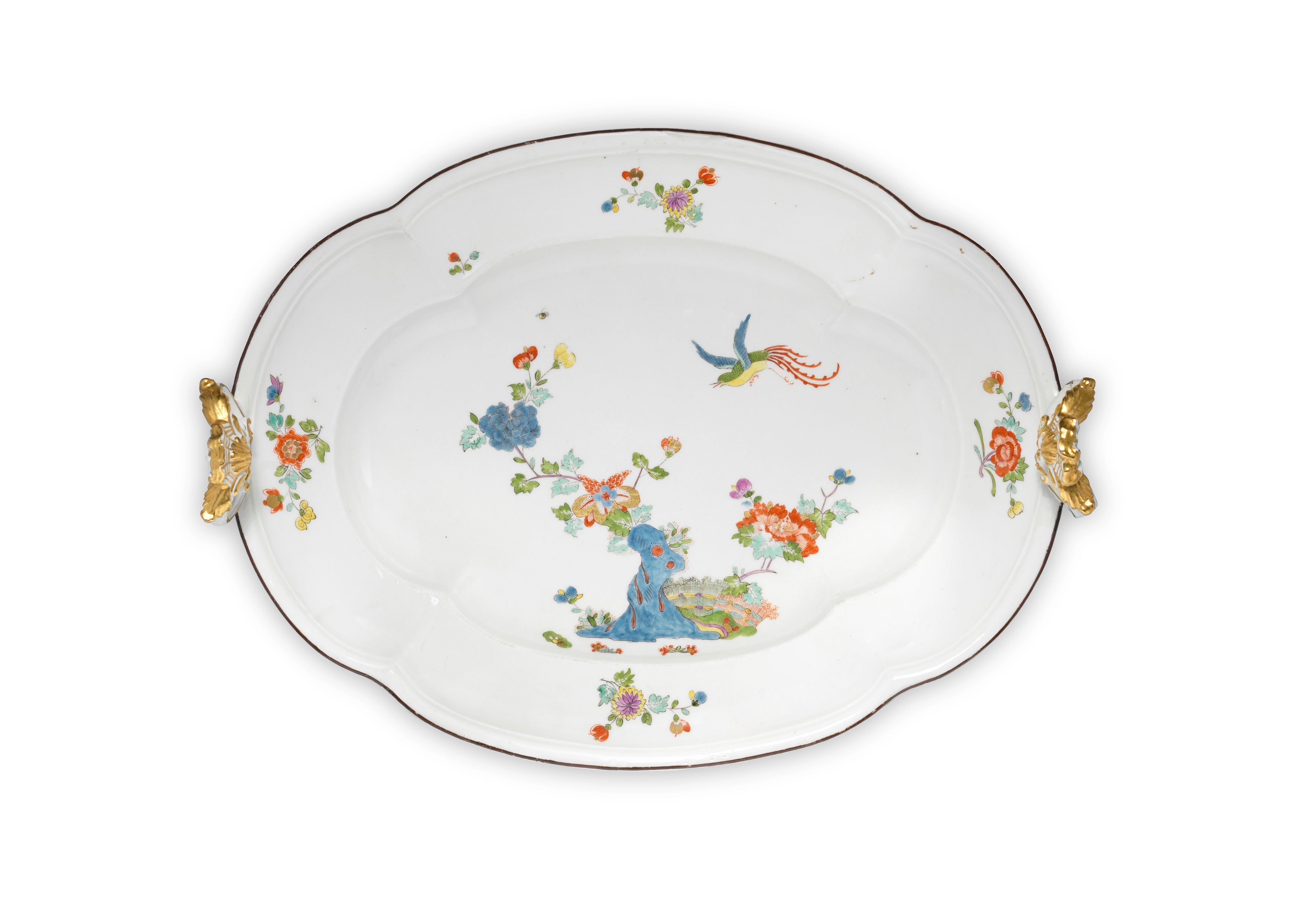 Bonhams A Meissen twohandled tureen stand, circa 174050