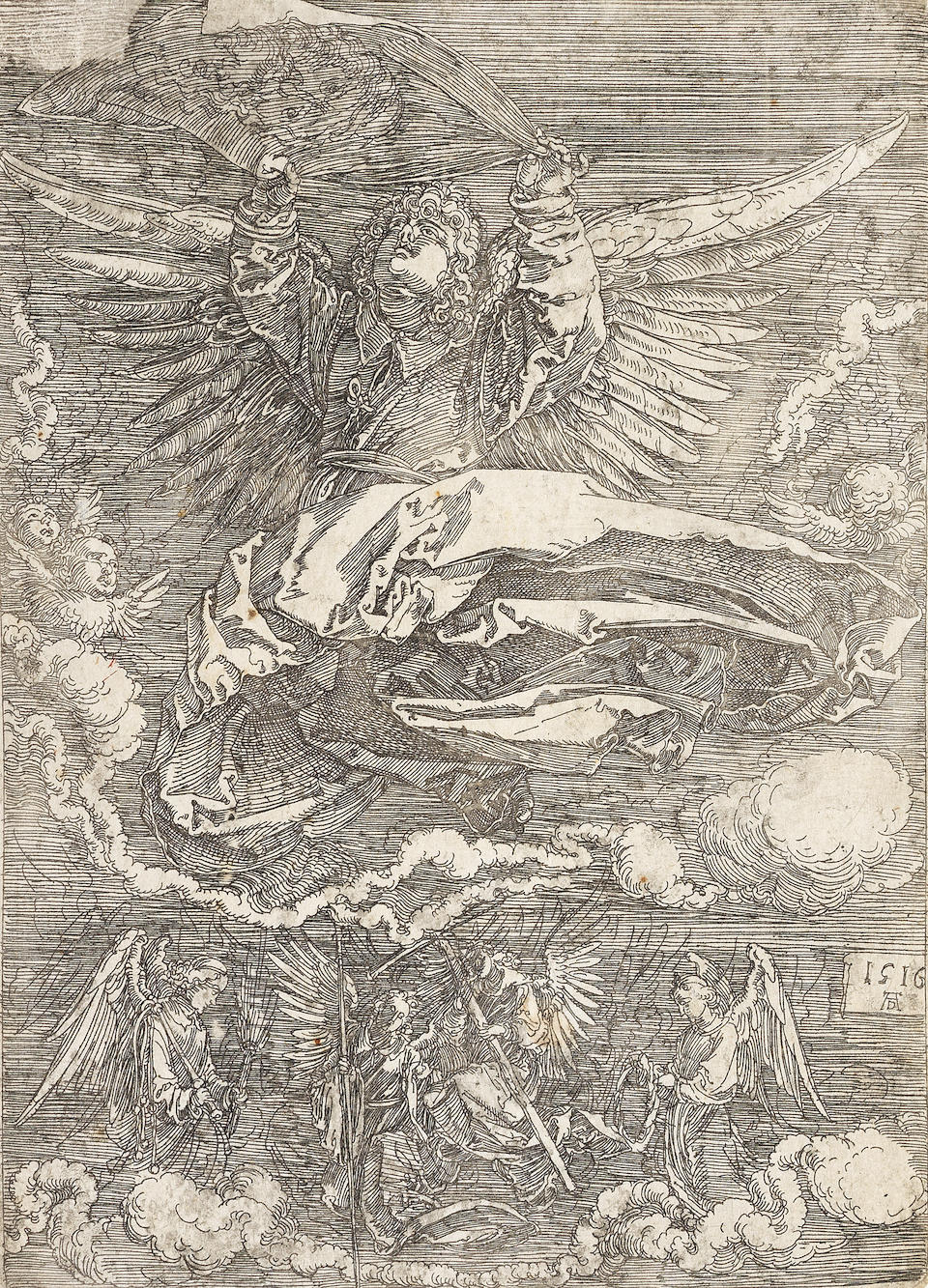 Bonhams : Albrecht Dürer (German, 1471-1528) Agony in the Garden ...