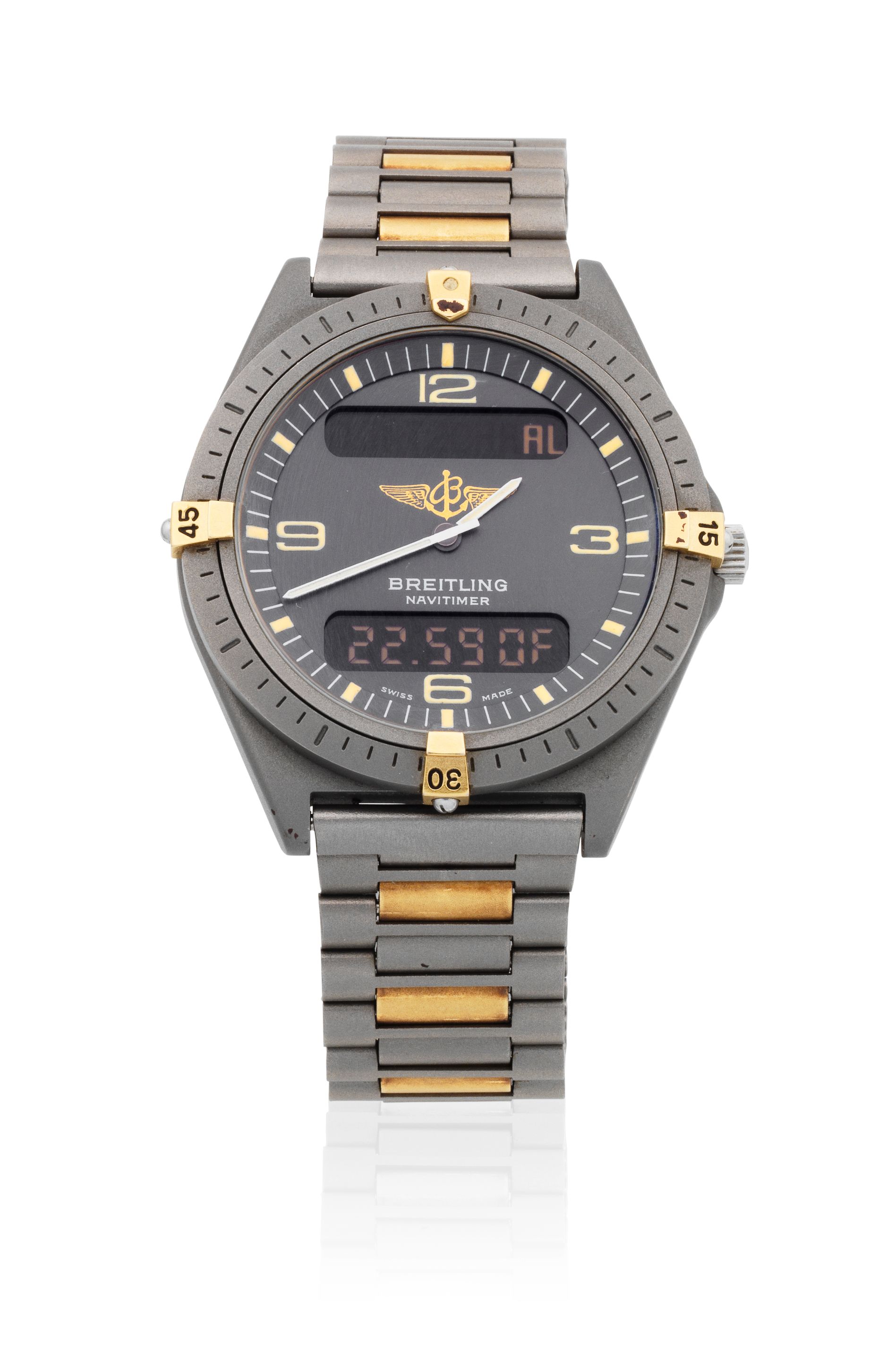 Bonhams A titanium analogue and LCD digital display